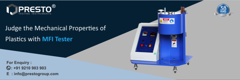 Judge The Mechanical Properties Of Plastics With MFI Tester